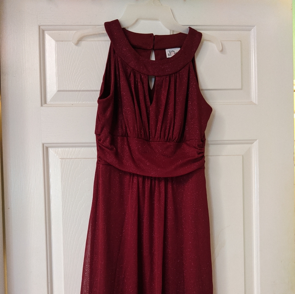 Burgundy Formal Dress